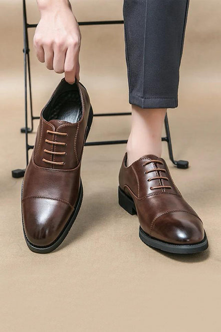 %100 Hakiki Deri Erkek Klasik Damat Ayakkabısı