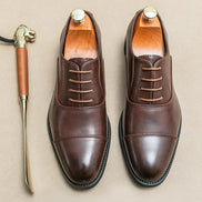 %100 Hakiki Deri Erkek Klasik Damat Ayakkabısı