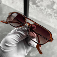 Unisex Dikdörtgen Güneş Gözlük Uv400 Koruma