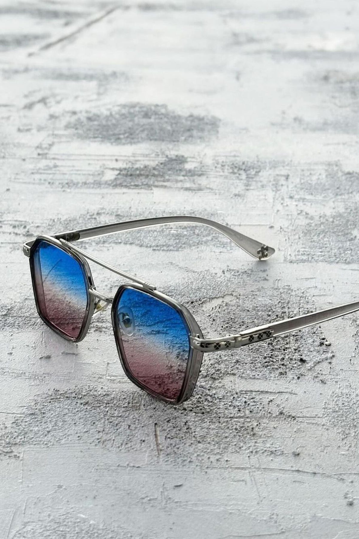 Erkek Güneş Gözlük Pilot Model Uv400 Koruma