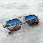 Erkek Güneş Gözlük Pilot Model Uv400 Koruma