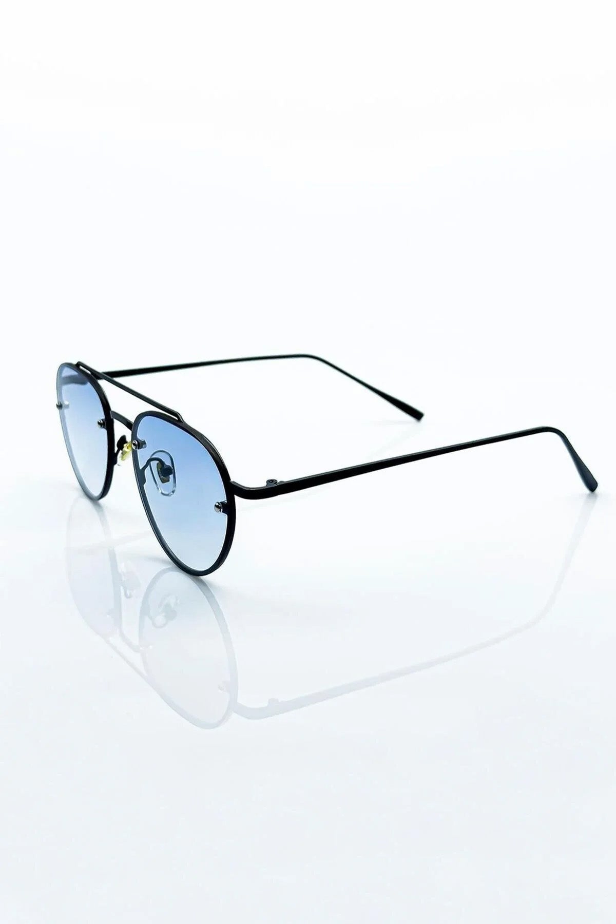 Unisex Güneş Gözlük Metal Kasa Uv400 Ultra