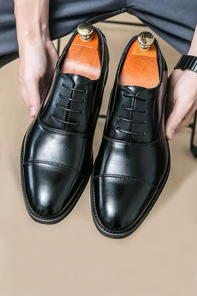 %100 Hakiki Deri Erkek Klasik Damat Ayakkabısı