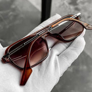 Unisex Dikdörtgen Güneş Gözlük Uv400 Koruma