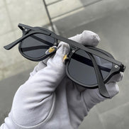 Unisex Oval Güneş Gözlük Uv400 Ultra Koruma