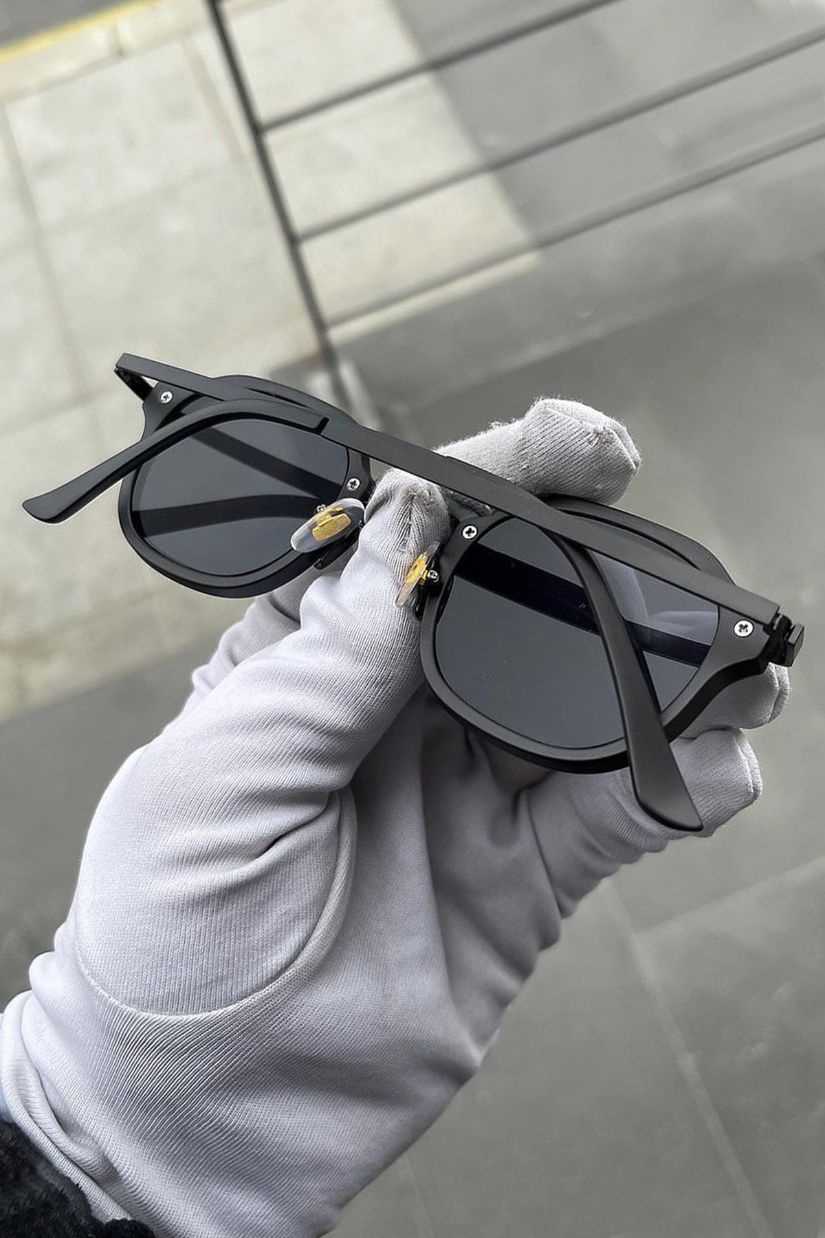 Unisex Oval Güneş Gözlük Uv400 Ultra Koruma