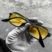 Unisex Dikdörtgen Güneş Gözlük Uv400 Koruma